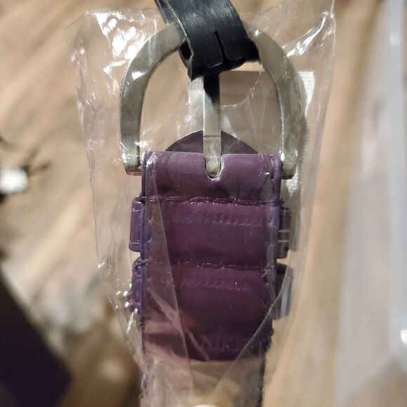 Dark purple 1 inch belt - Picture 2 of 4